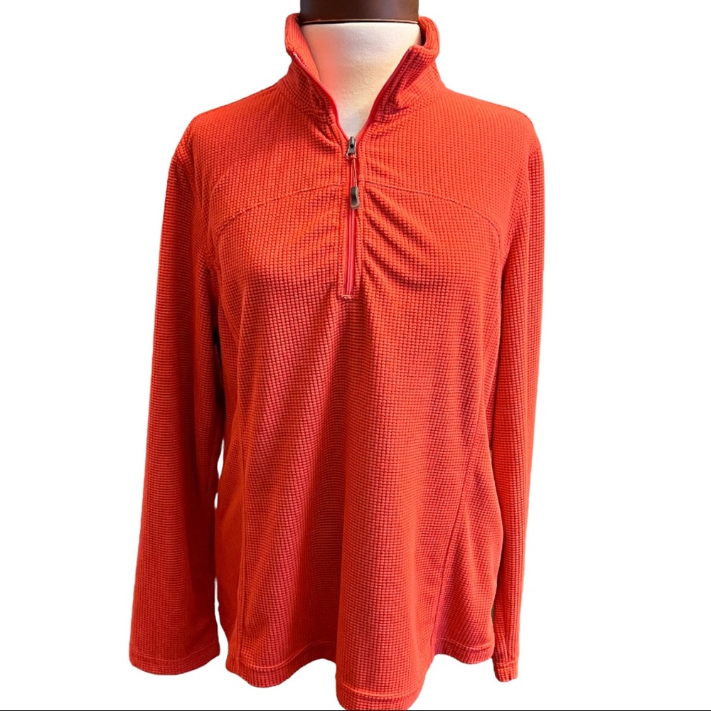 FUDA Micro Grid Fleece Top Size PXL